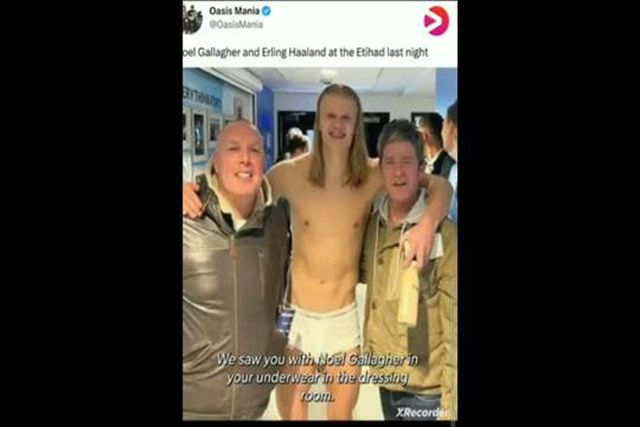 O plano de Haaland para voltar a juntar os Oasis