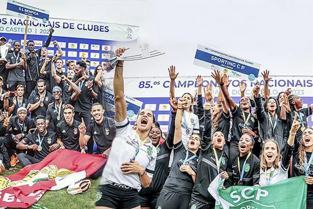 Sporting e Benfica sagram-se campeões nacionais