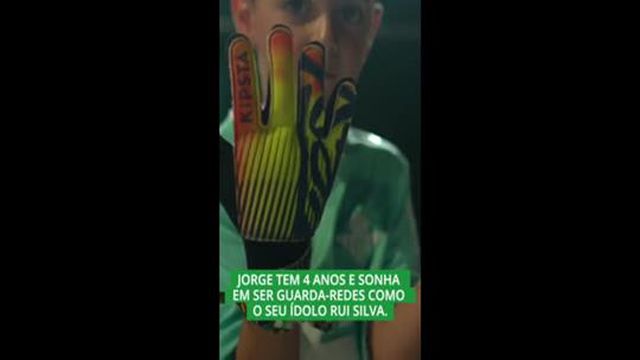 Rui Silva proporciona dia inesquecível a fã de 4 anos