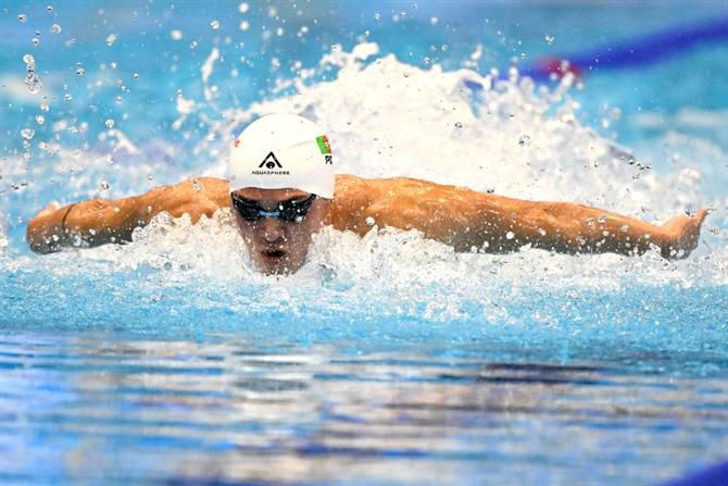 Fukuoka: Diogo Ribeiro na final dos 50 mariposa (vídeo)