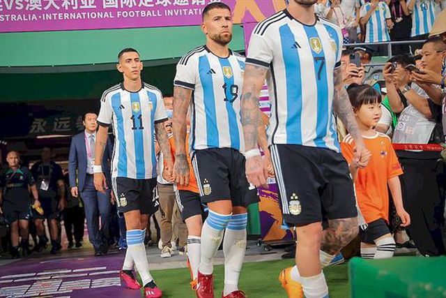 O agradecimento especial de Otamendi