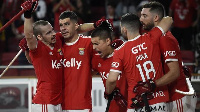 Sporting vence Benfica e empata final do Nacional de hóquei em patins