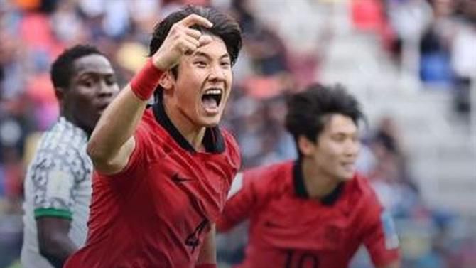 Mundial sub-20: Coreia do Sul bate Nigéria e defrontará Itália nas 'meias'
