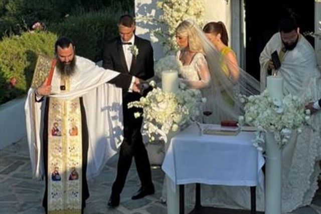 Vlachodimos casou-se horas depois de defrontar a França