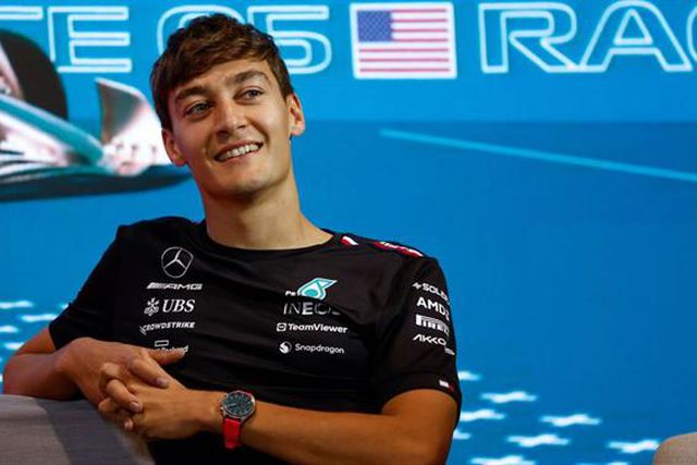 Suor ou chuva? George Russell confuso em Barcelona 