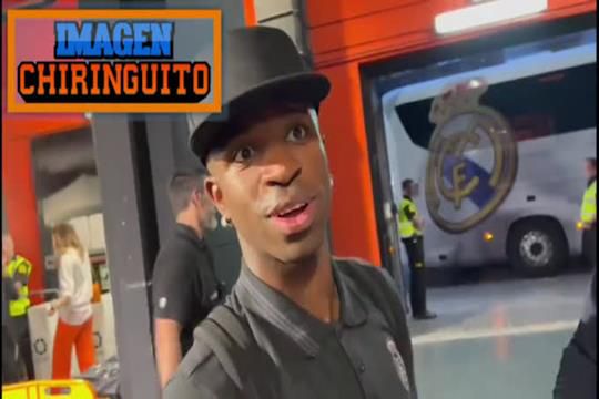 Vinícius Júnior recusa pedir desculpas por gesto de resposta a adeptos racistas