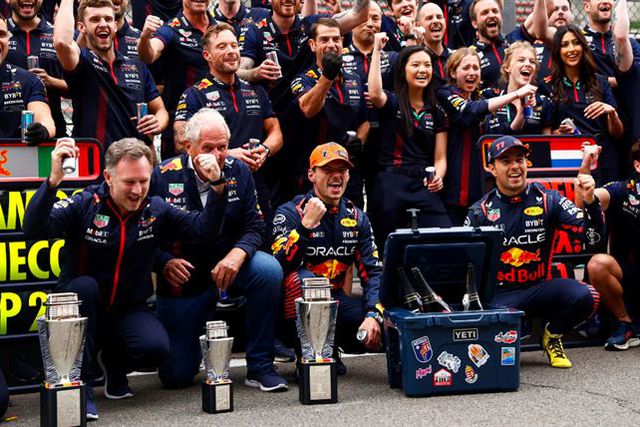 Segundo troféu destruído consecutivo na Red Bull (vídeo)