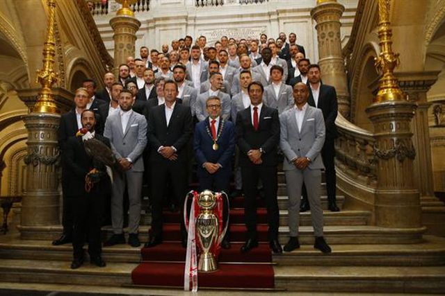 Veja as fotos da receção na Câmara de Lisboa