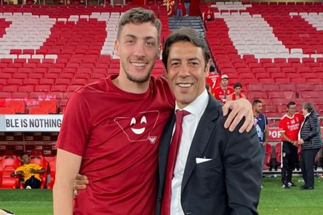 Filho de Rui Costa homenageia o pai: «A tua história no Benfica dava um filme»