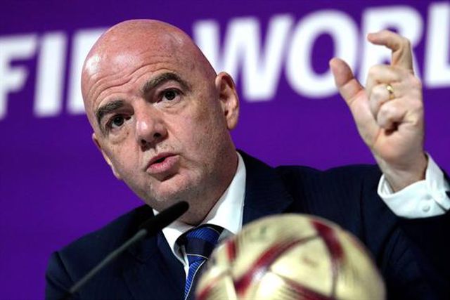 Infantino 'atualizou' resposta viral que tinha dado no Mundial masculino