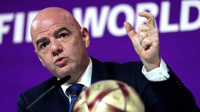 Infantino 'atualizou' resposta viral que tinha dado no Mundial masculino