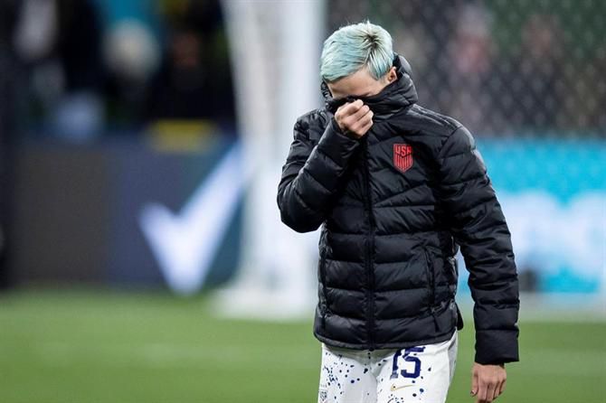 Despedida de Megan Rapinoe: «Tem um certo humor negro...»