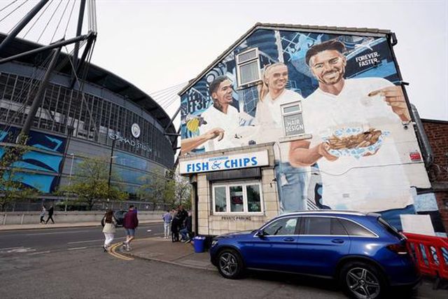 Manchester a postos para o grande jogo (fotogaleria)