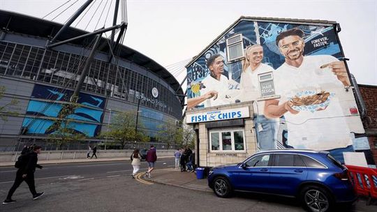 Manchester a postos para o grande jogo (fotogaleria)