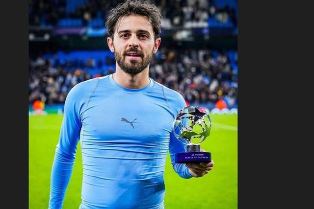 O melhor em campo: Bernardo Silva!