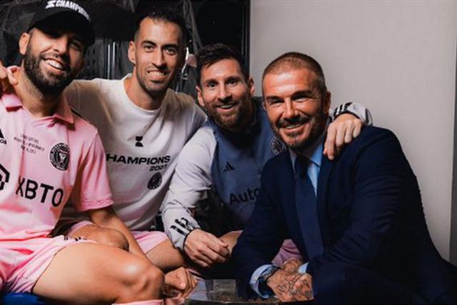 A festa do primeiro título de Messi em Miami (fotos e vídeos)