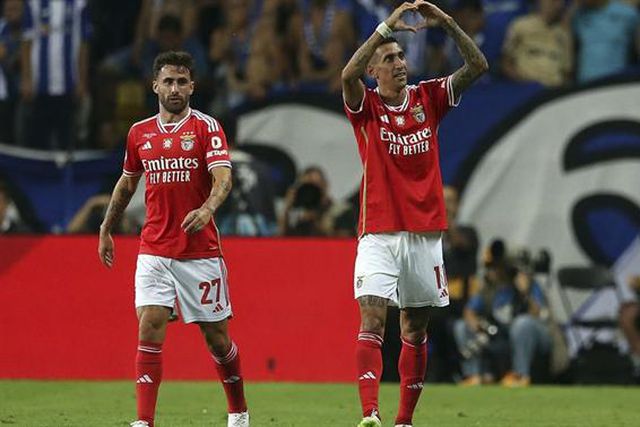 «Parabéns a toda a equipa pela mentalidade ganhadora, taça vai para Lisboa»