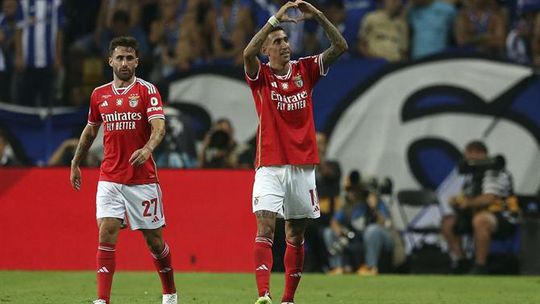 «Parabéns a toda a equipa pela mentalidade ganhadora, taça vai para Lisboa»