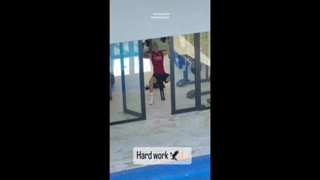 Trubin mostra parte da rotina diária no Benfica Campus