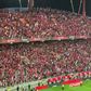 No fim da festa cantou-se o hino do Benfica em Aveiro