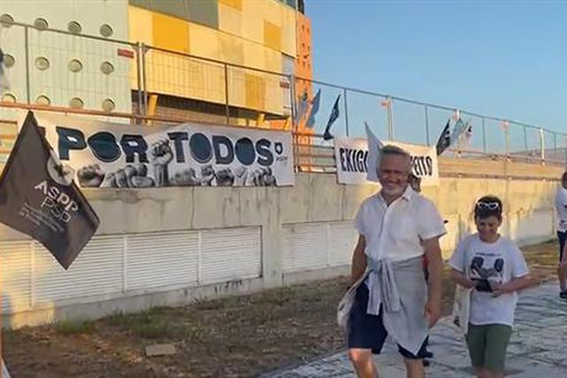 Festa aproveitada para... protesto policial (vídeo)