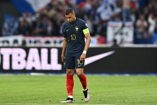 Mbappé recebeu um voto na eleição para capitão