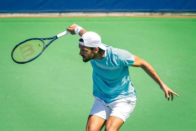 João Sousa na 2.ª ronda de Praga