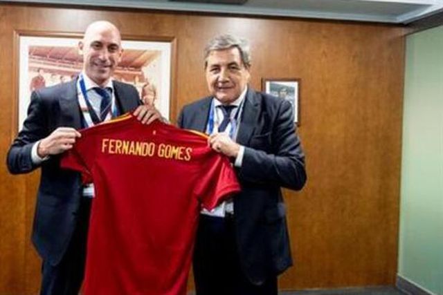 Polémica com Rubiales não afeta candidatura ibérica ao Mundial-2030