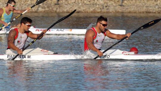 João Ribeiro e Messias Baptista são campeões do Mundo de K2 500m!