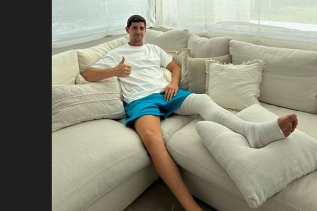 Courtois e a grave lesão: «Não esperas passar por isto»