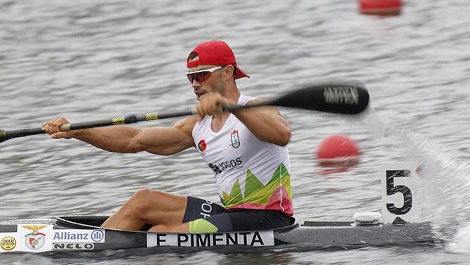 Fernando Pimenta na final de K1 500m apesar da trovoada e dilúvio