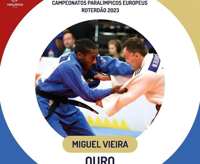 Miguel Vieira de ouro e Djibrilo Iafa de bronze nos Campeonatos Paralímpicos Europeus