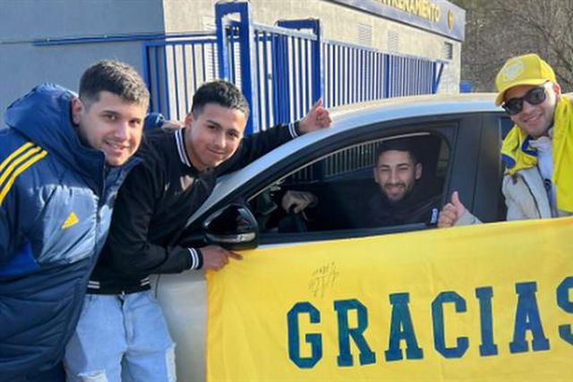 A distância percorrida por adeptos do Boca para se despedirem de Alan Varela