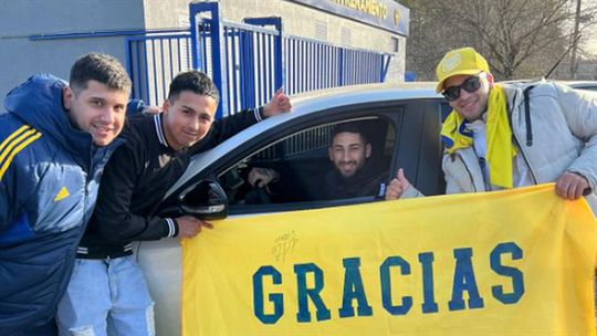 A distância percorrida por adeptos do Boca para se despedirem de Alan Varela