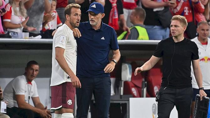 Tuchel pede desculpa a Kane: «Pensa que não treinamos há quatro semanas...»