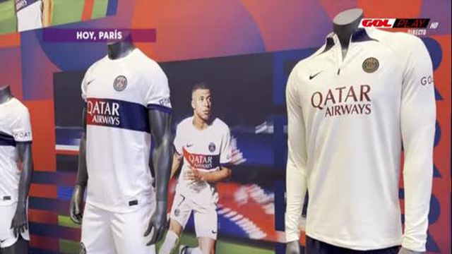 Onde estão as camisolas de Mbappé na loja oficial do PSG?