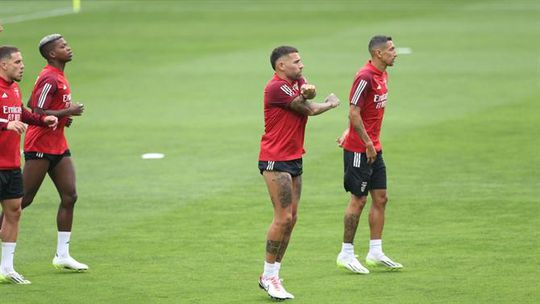 O treino das águias em Aveiro (fotogaleria)