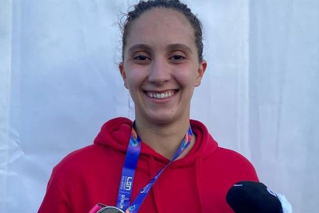 Francisca Martins de bronze depois da prata