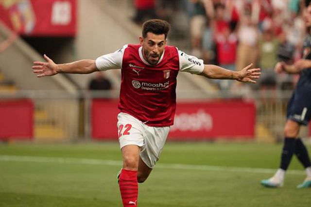 Arrasador: os quatro golos do SC Braga em 12 minutos! (vídeos)