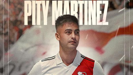 Oficial: Pity Martínez de volta ao River Plate