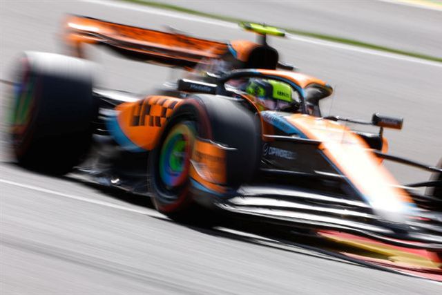 GP dos Países Baixos: Norris 'vence' Verstappen no treino livre 2