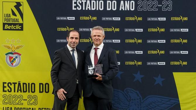 Benfica recebeu prémio de melhor estádio em 2022/23