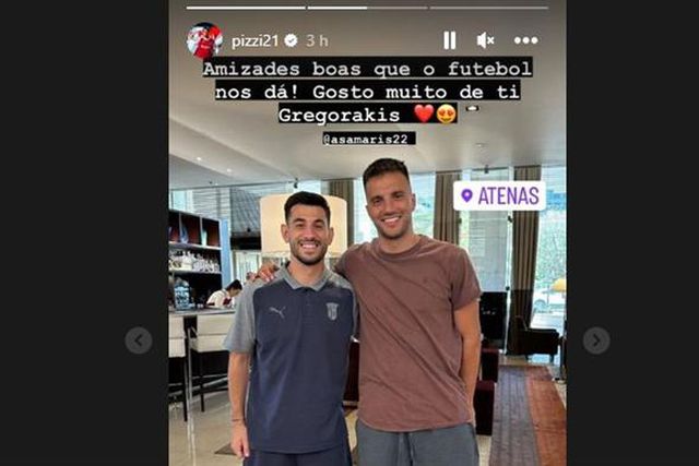 Cimeira de campeões em Atenas