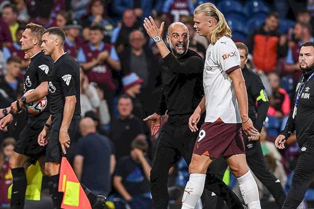 Guardiola e a irritação de Haaland: «Bernardo tomou a decisão certa»