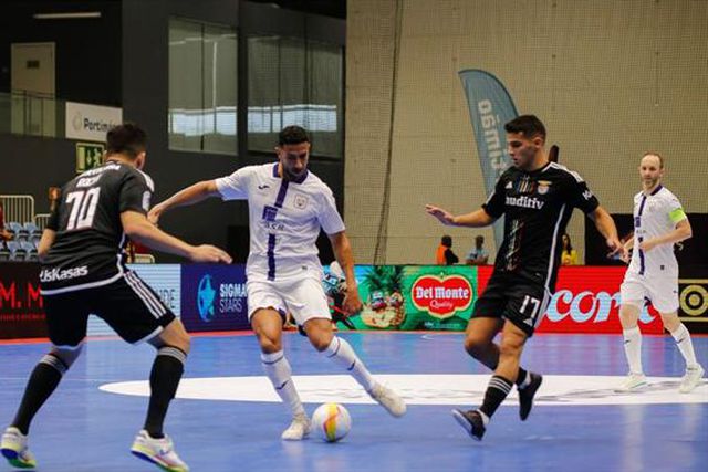 Benfica vence Anderlecht e termina em segundo no Internacional Masters Futsal