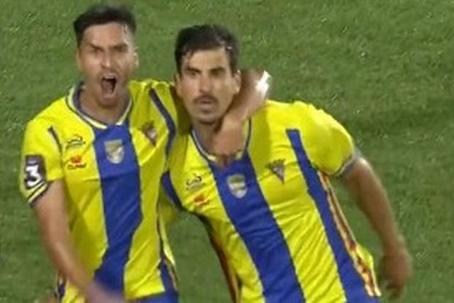 Muitos golos num grande jogo entre Caldas e Atlético