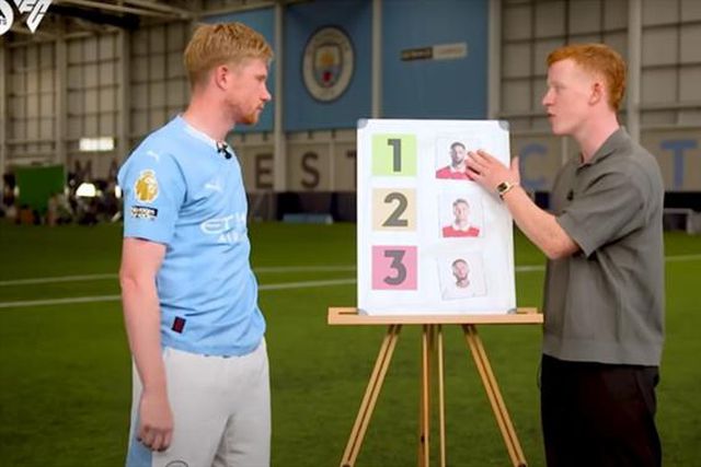 De Bruyne surpreende ao escolher o melhor criativo da Premier League (vídeo)