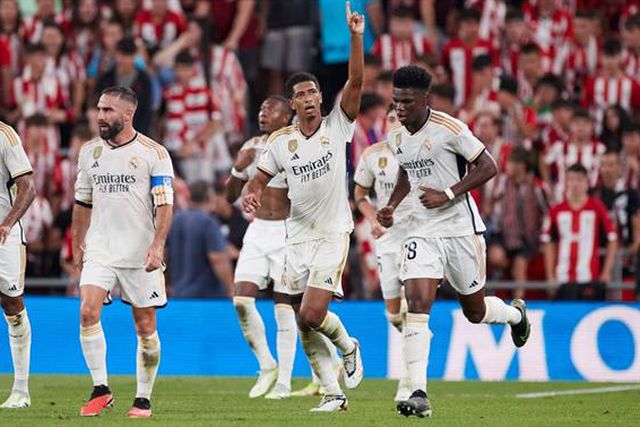 Real Madrid vence e Bellingham já marca (vídeo)