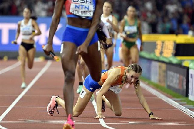 Recorde mundial da estafeta mista