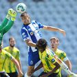 FC Porto e Tondela empatam em jogo com duas expulsões